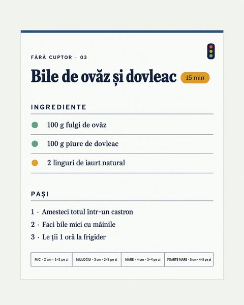 Rețeta fără cuptor: bile de ovăz și dovleac